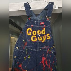 Chucky Good Guys Denim overalls Dickies custom unique handmade